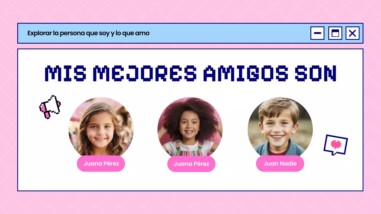 Azul y rosa negrita Esto es lo que soy Introducción