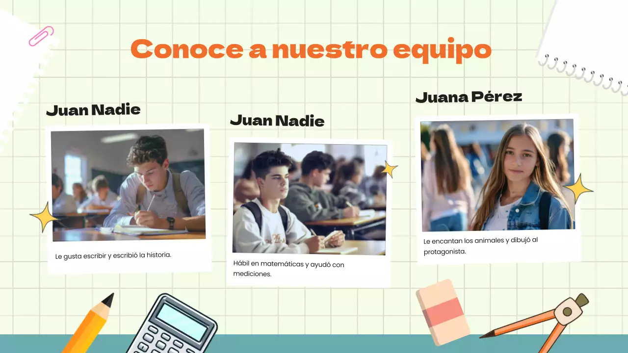 Verde Azul Animación Grupo Proyecto Material de Estudio