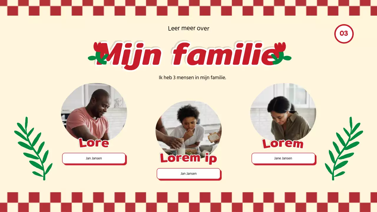 Red Trend Alles over mij Zelf Introductie