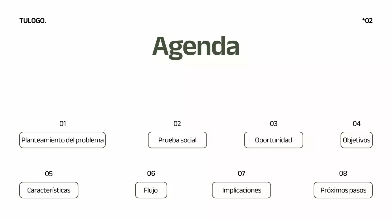 Caqui Blanco Minimal Moderno Elegante Diseño de Producto Revisión Campaña de lanzamiento de producto