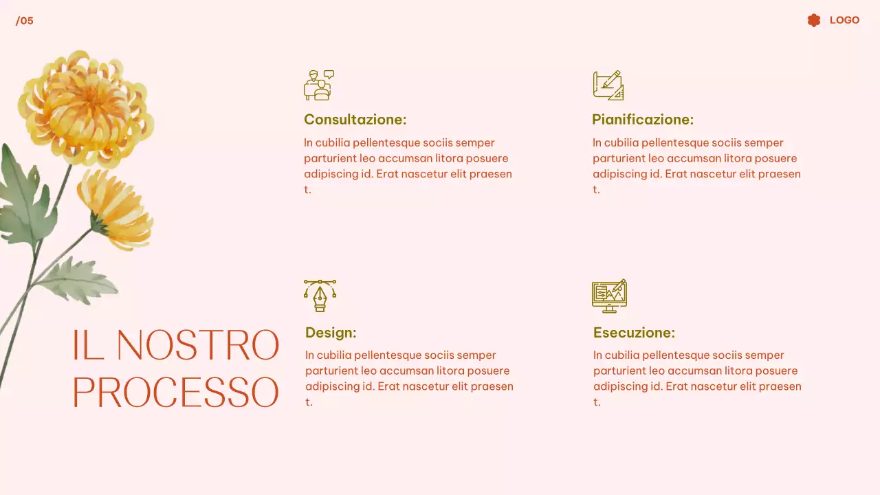 Presentazione del matrimonio da sogno con acquerello floreale rosa tropicale