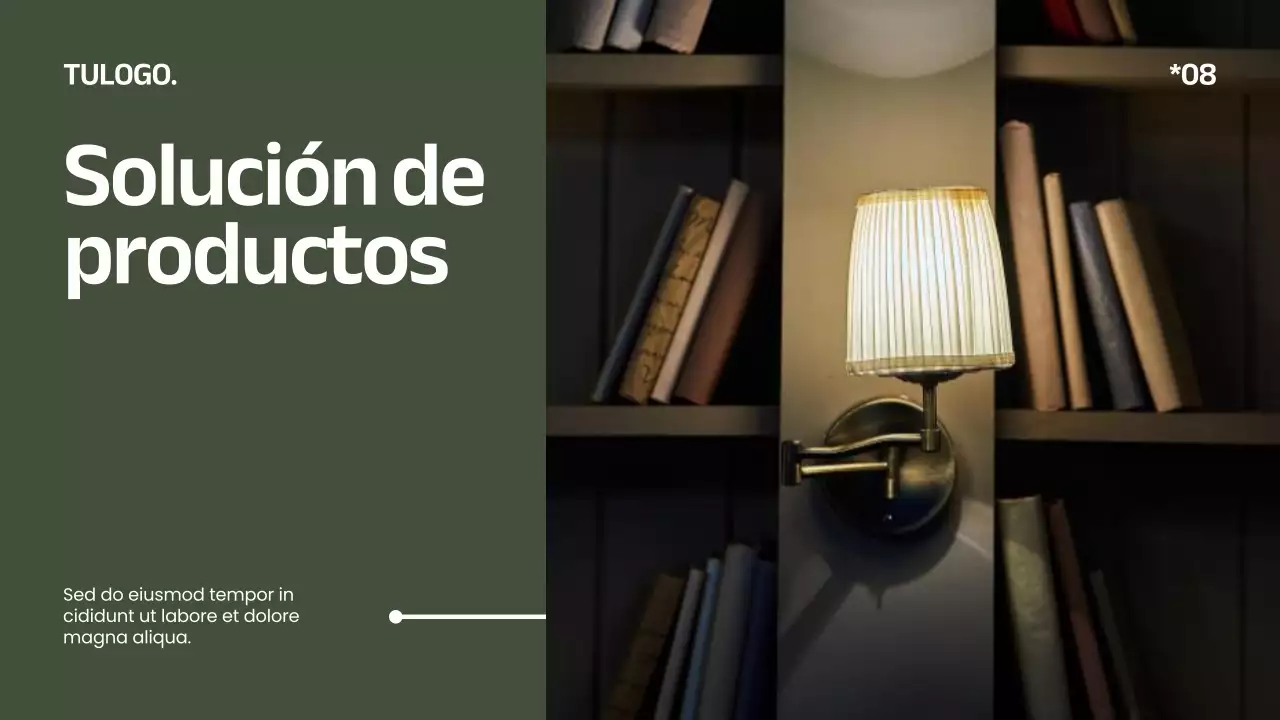 Caqui Blanco Minimal Moderno Elegante Diseño de Producto Revisión Campaña de lanzamiento de producto