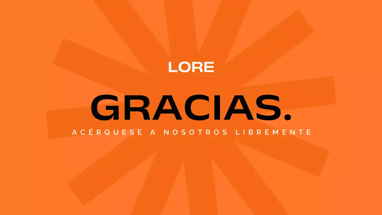 Orange Black White Modern Minimal Bold Business Pitch Deck Proposal