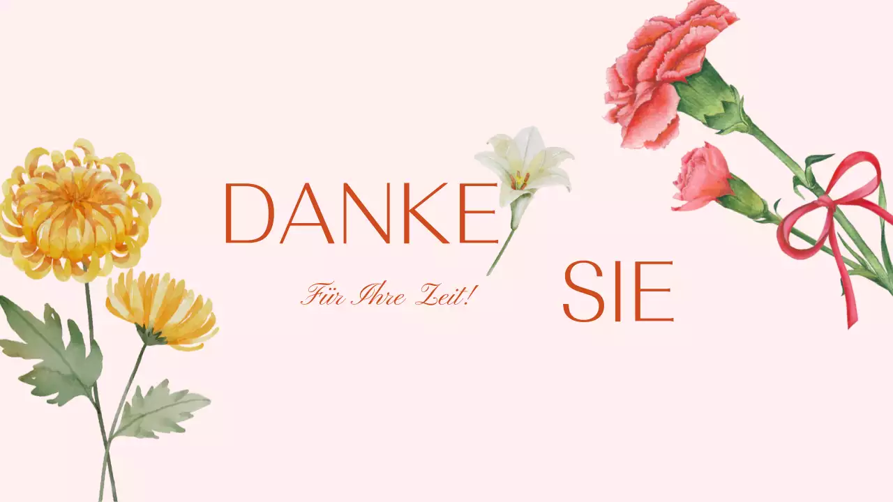 Rosa Tropische Blumen Aquarell Traum Hochzeit Präsentation