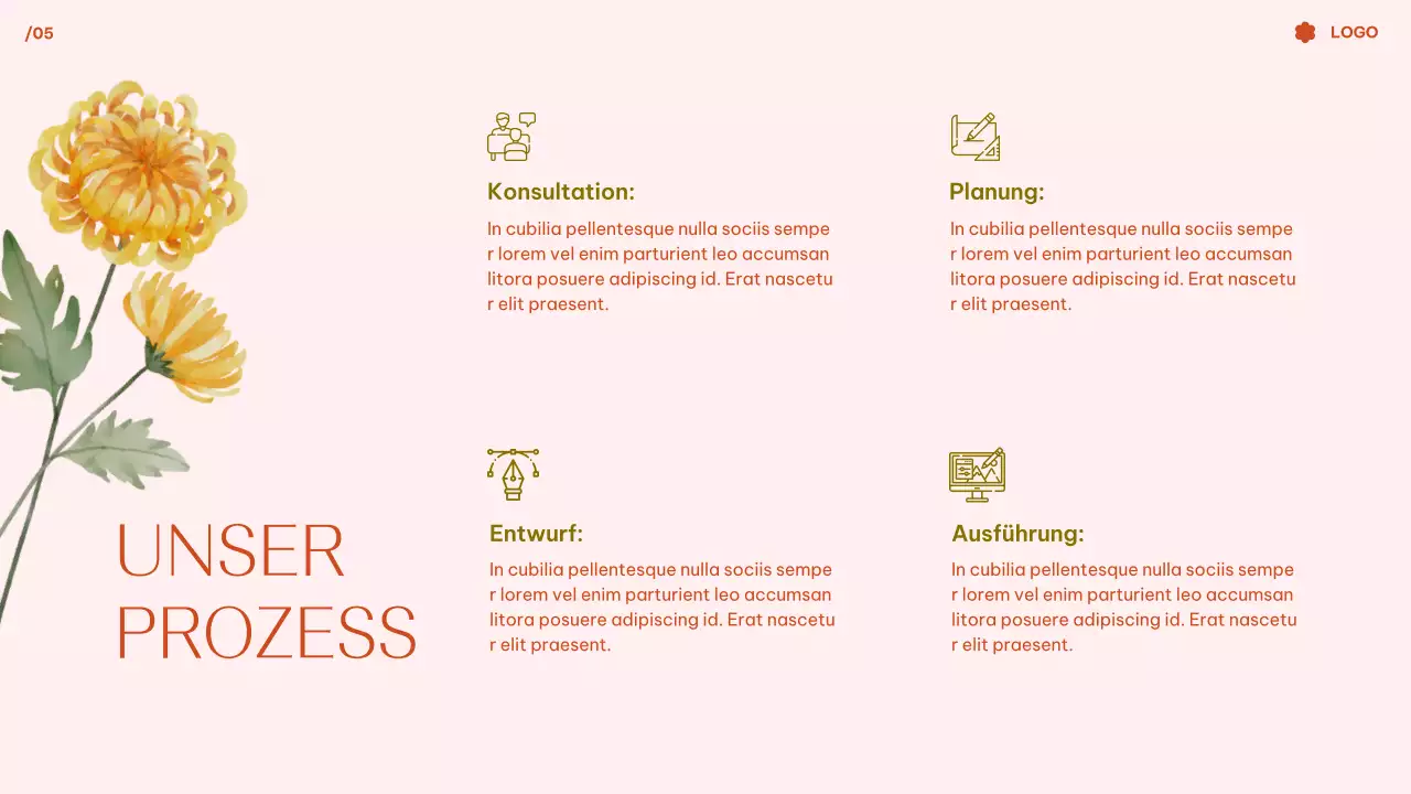 Rosa Tropische Blumen Aquarell Traum Hochzeit Präsentation