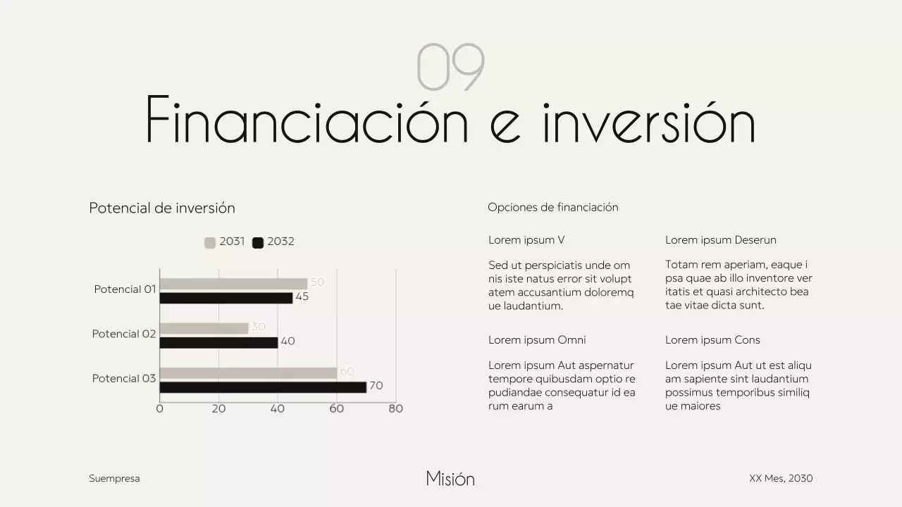 Ivory Black Elegant Minimal Modern Property Housing Pitch Agencia Campaña