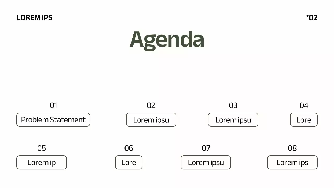 Khaki Weiß Minimal Modern Elegant Produktdesign Rückblick Produkt Pitch Kampagne