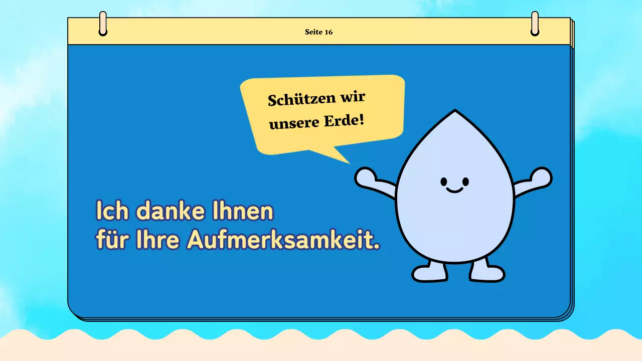 Blue Plain Water Cycle Unterrichtsmaterial