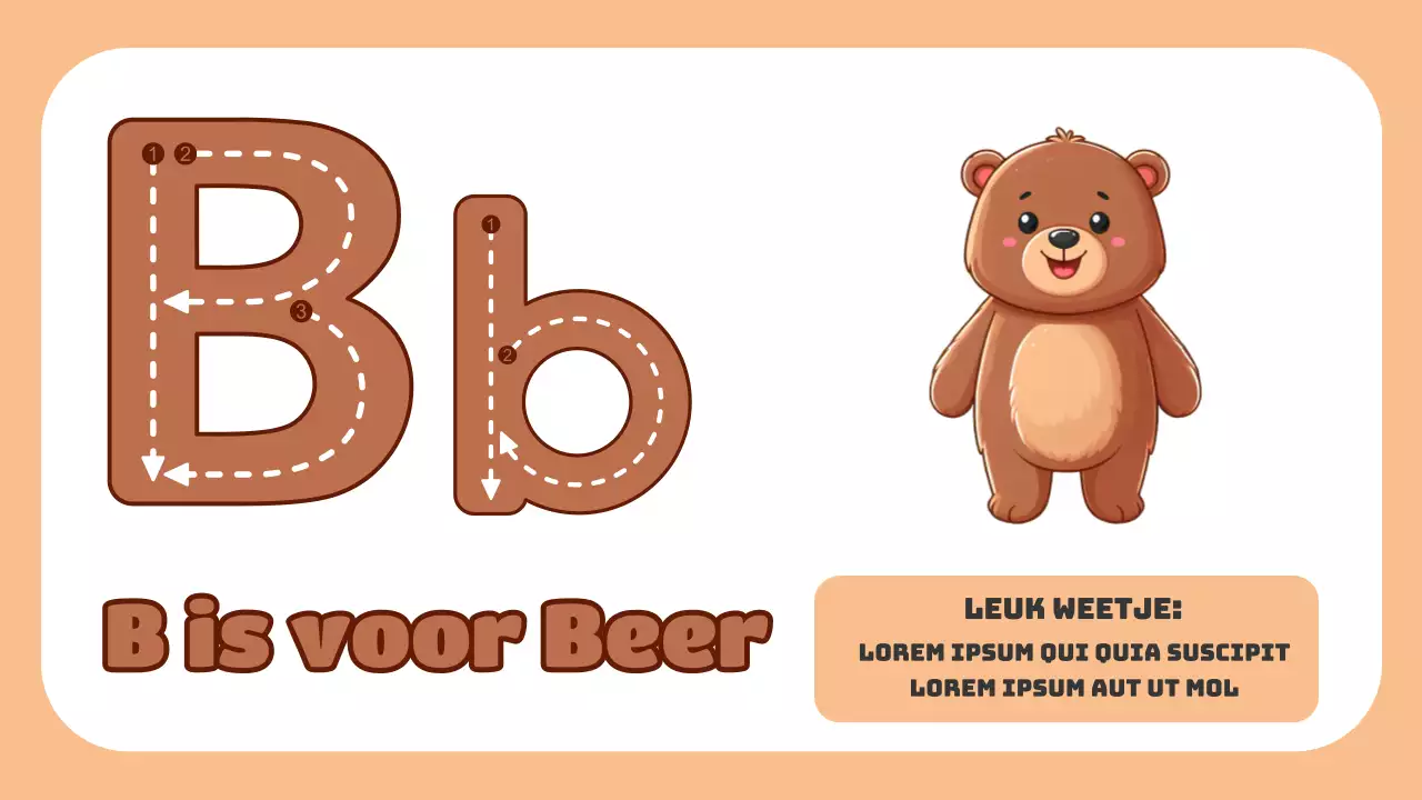 Groene Animatie Het ABC van Dieren Studiemateriaal