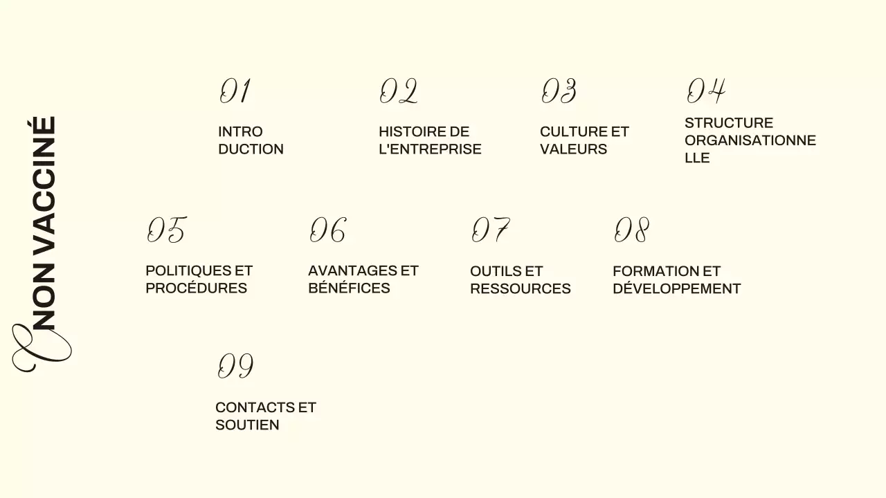 Black Ivory Minimal Modern New Employee Onboarding Guide