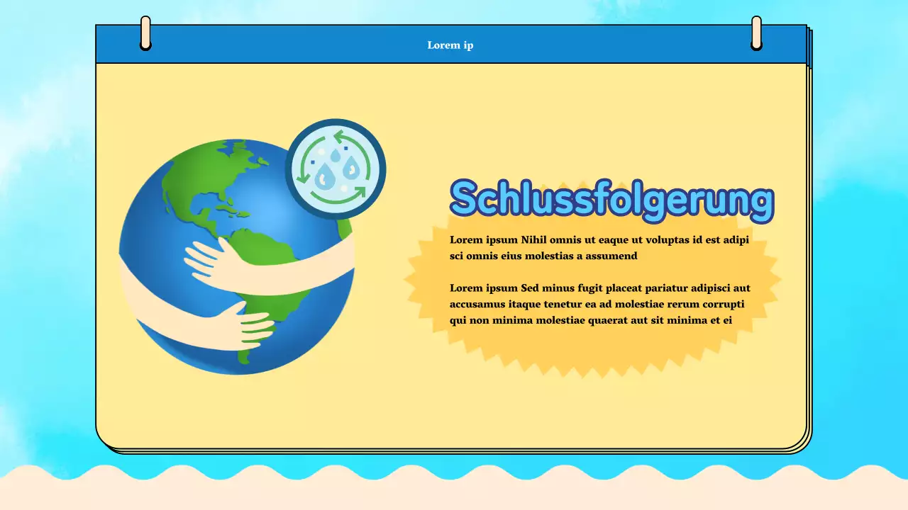 Blue Plain Water Cycle Unterrichtsmaterial