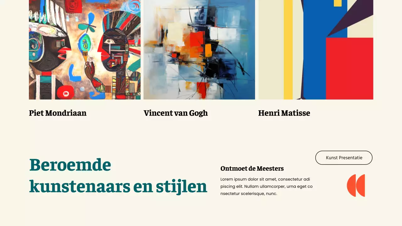 Geel Groen Eenvoudig De Magie van Kunst Studiemateriaal