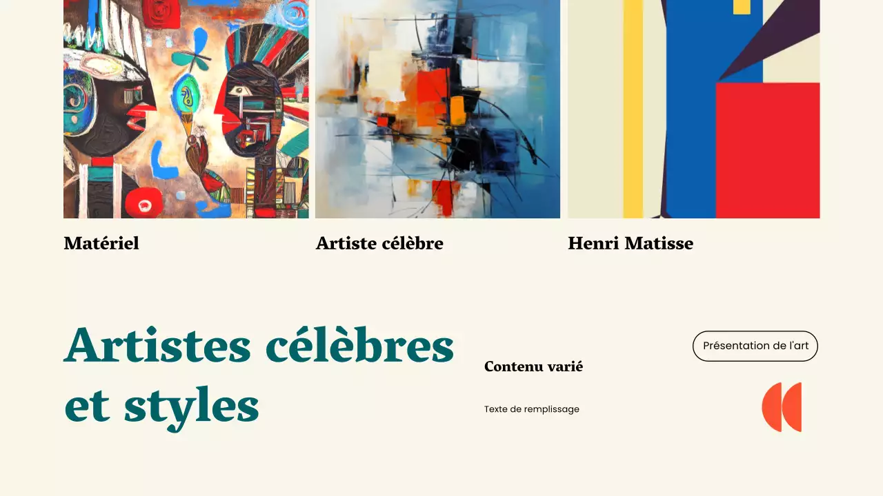 Jaune Vert Simple La magie de l'art Matériel d'étude