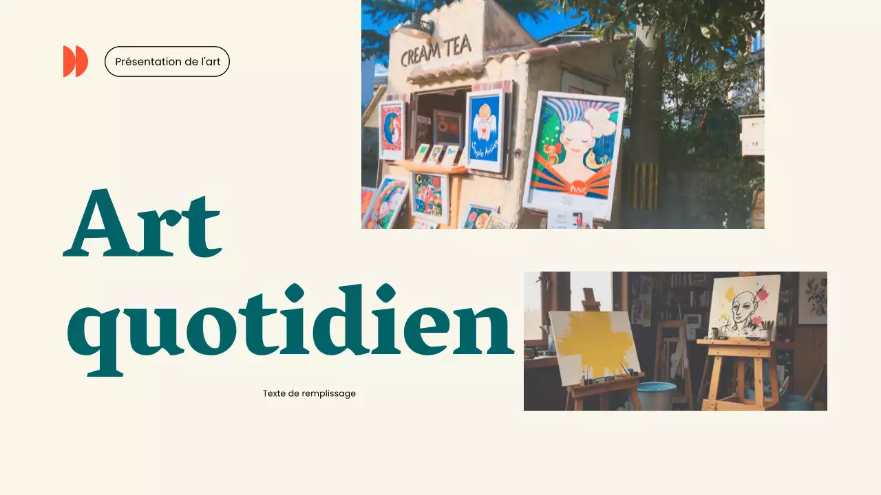 Jaune Vert Simple La magie de l'art Matériel d'étude