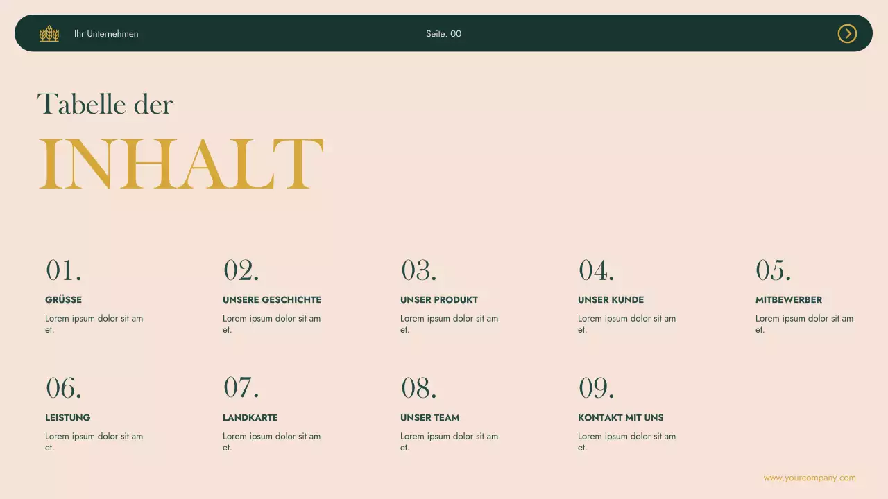 Green Khaki Modern Agrifarm Business Vorstellung des Unternehmens