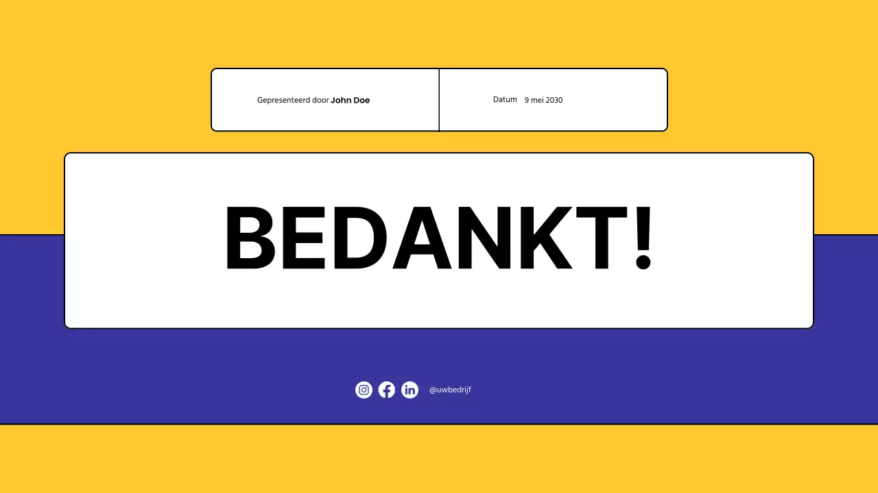 Geel Modern Concurrentieanalyse Onderzoek