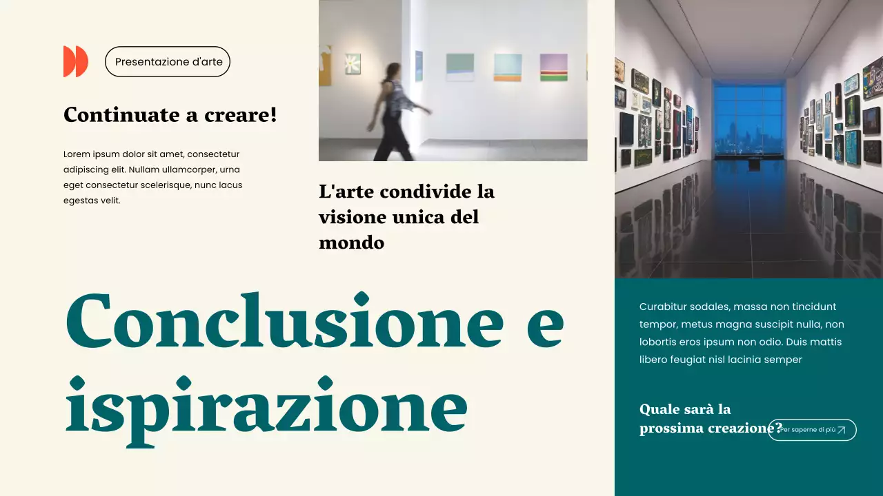 Giallo verde semplice La magia dell'arte Materiali di studio