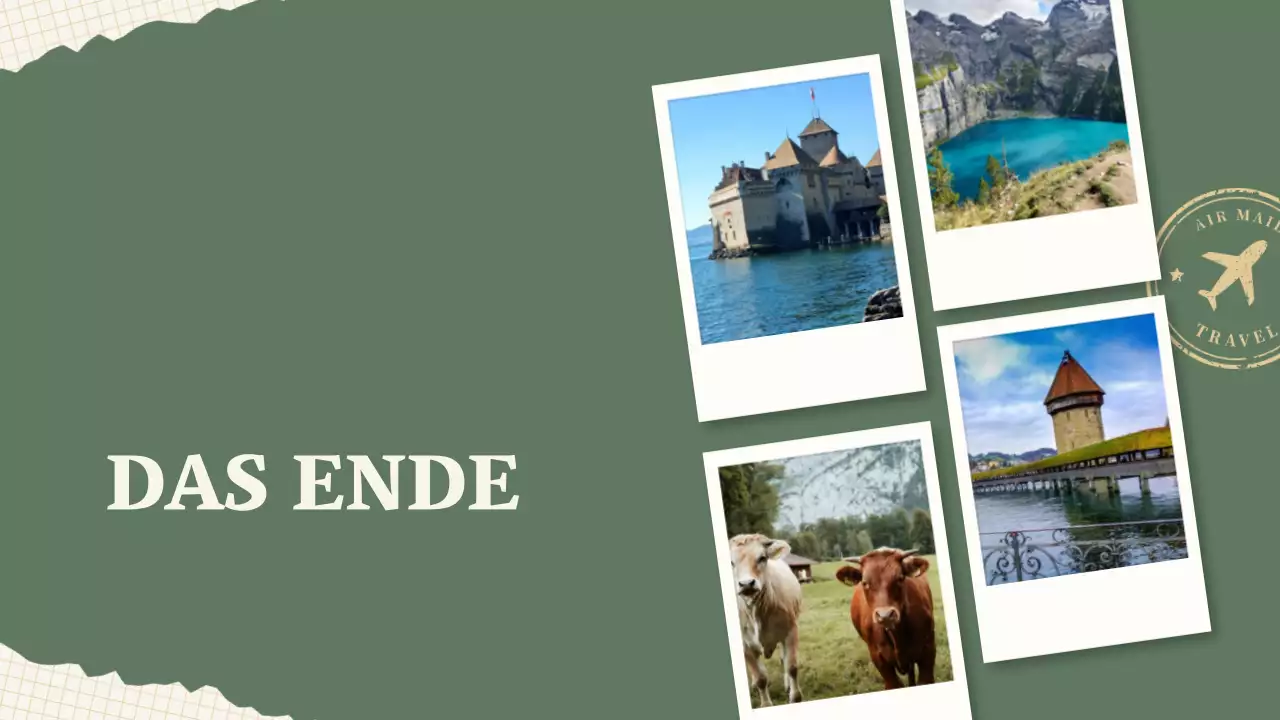 Grün Beige Retro Collage Reiseplan Reiseroute