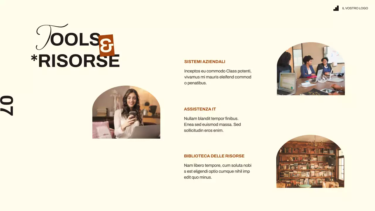 Guida all'inserimento dei nuovi dipendenti in nero avorio moderno e minimale