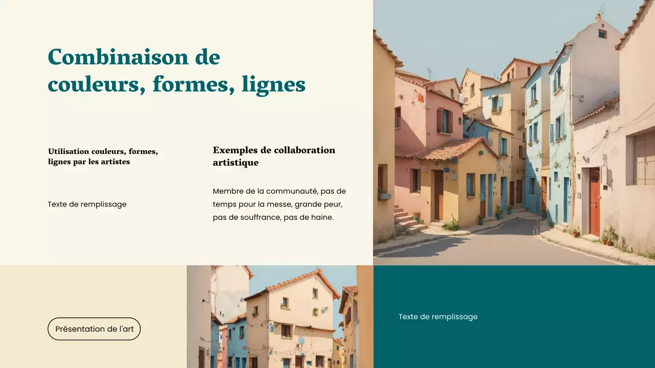 Jaune Vert Simple La magie de l'art Matériel d'étude