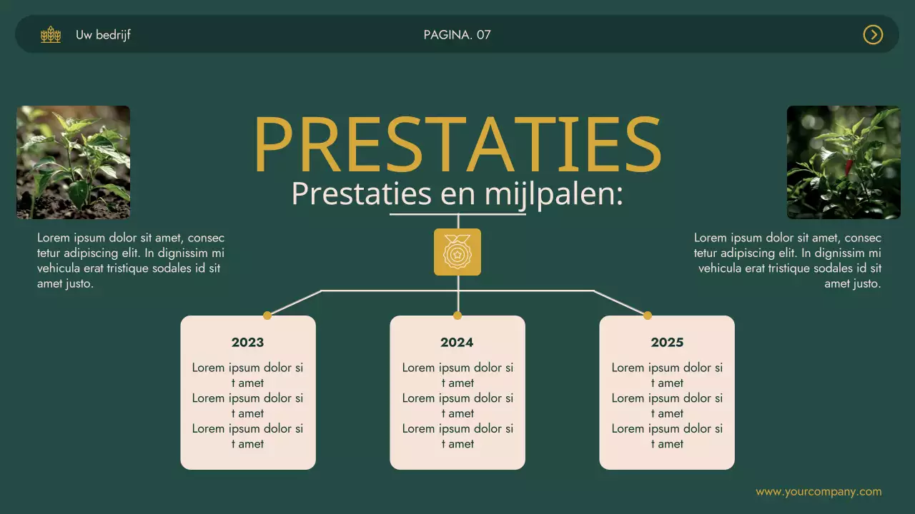 Groen Khaki Modern Agrifarm Bedrijf Introductie