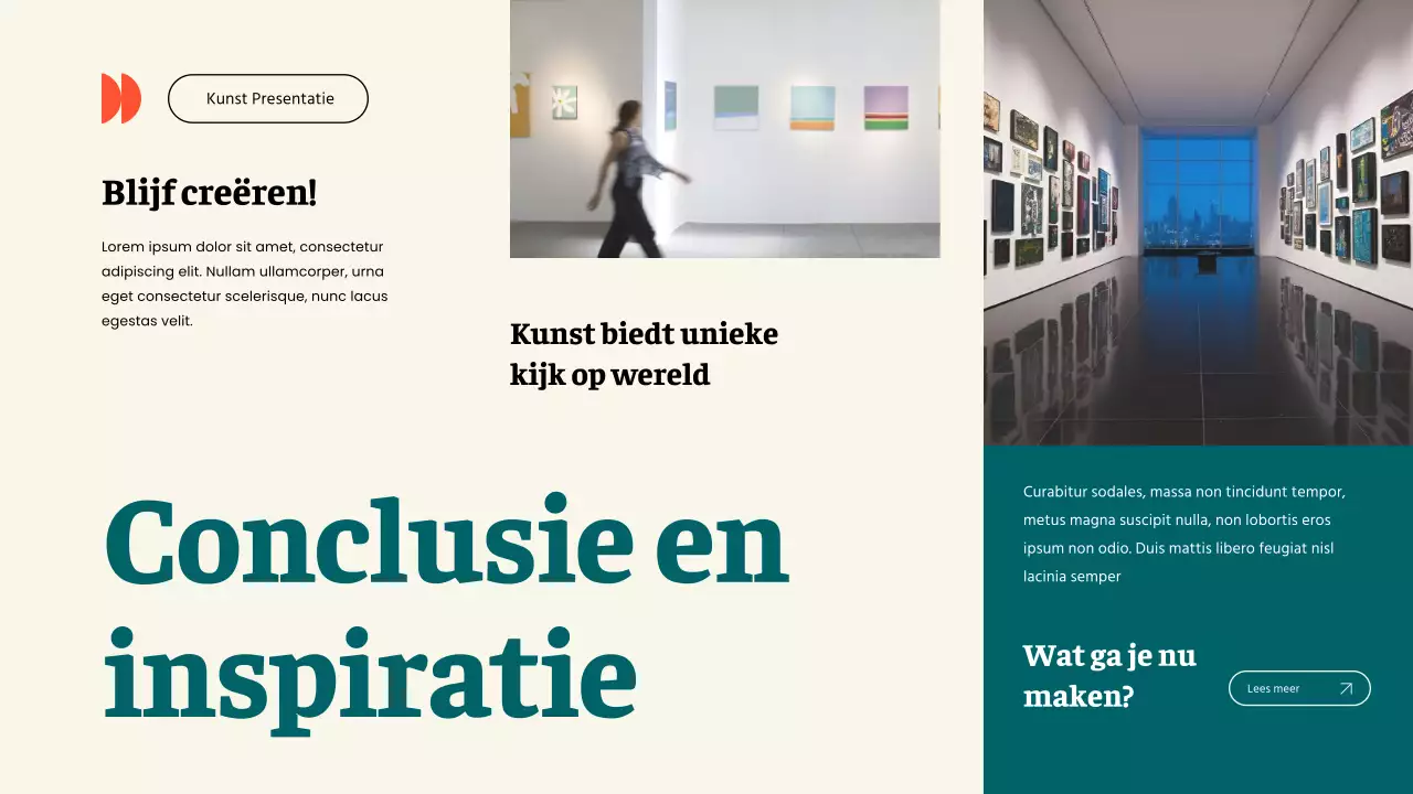 Geel Groen Eenvoudig De Magie van Kunst Studiemateriaal