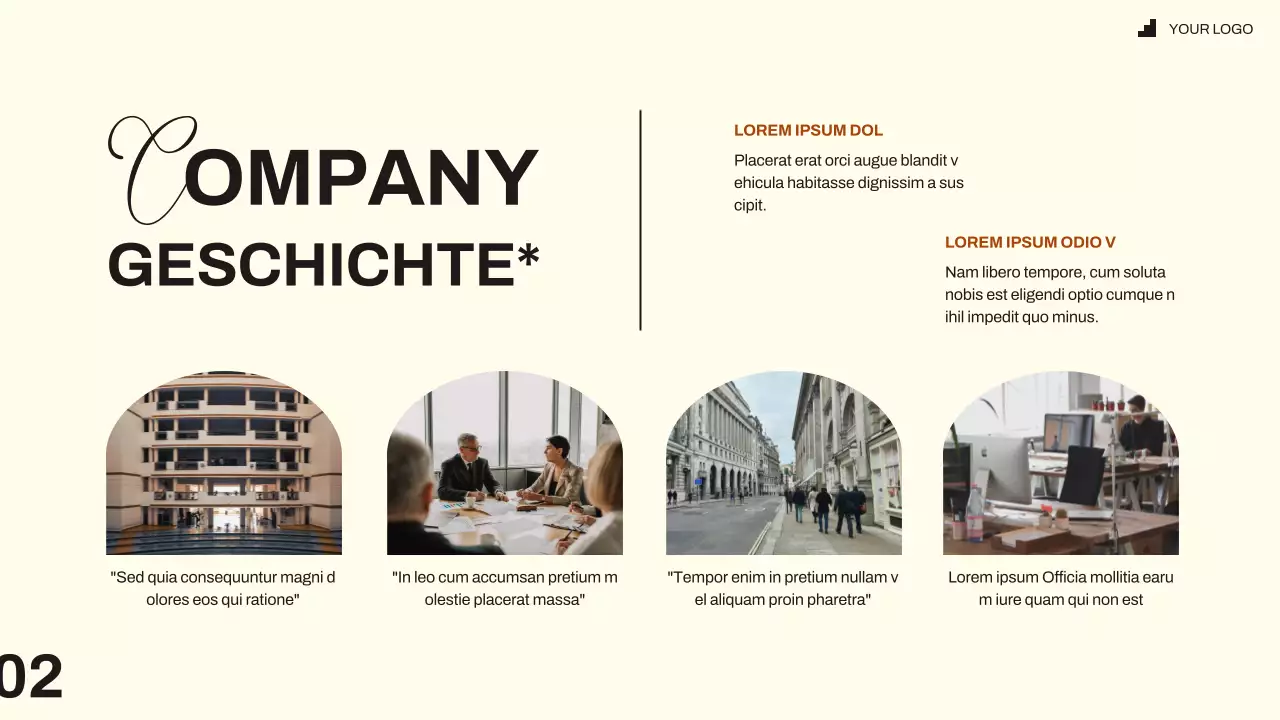 Schwarz-Elfenbein Minimal Modern Leitfaden für die Einarbeitung neuer Mitarbeiter