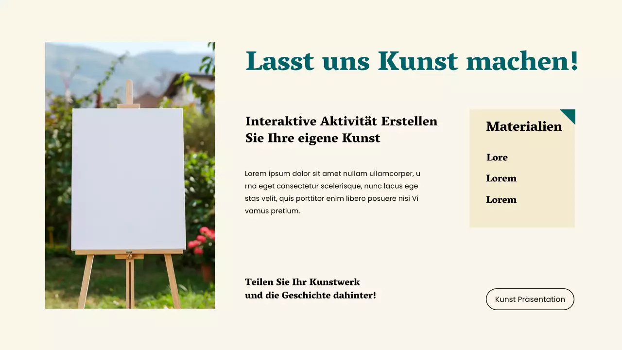 Gelb Grün Einfach Die Magie der Kunst Studienmaterial