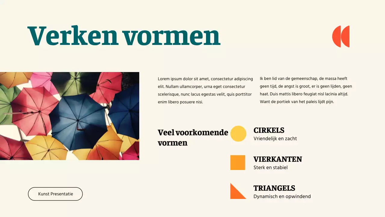 Geel Groen Eenvoudig De Magie van Kunst Studiemateriaal