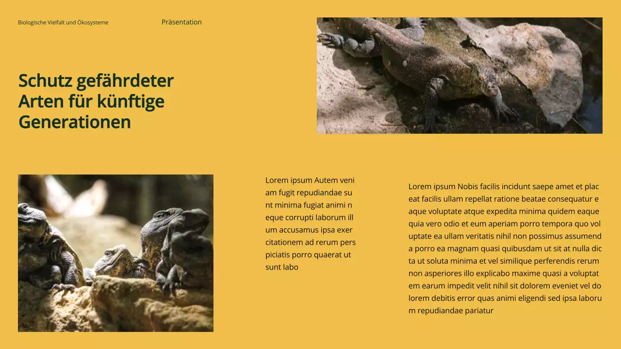 Green Modern Biodiversität und Ökosysteme Studienmaterial