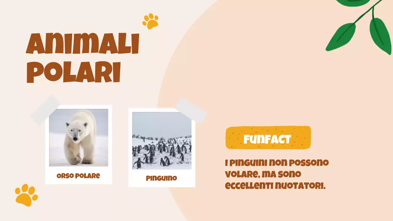 Animazione beige Alla scoperta degli animali Materiale di studio