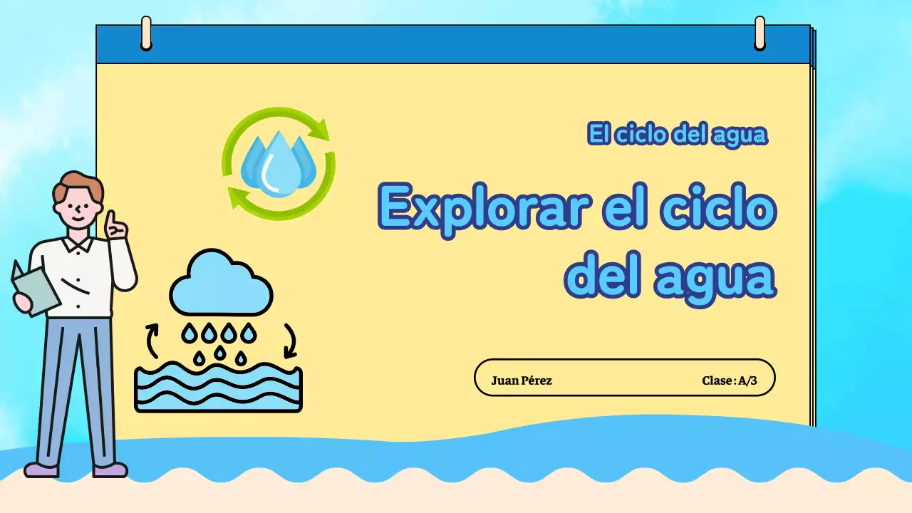 Blue Plain Material de clase sobre el ciclo del agua