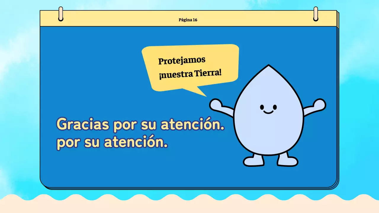 Blue Plain Material de clase sobre el ciclo del agua