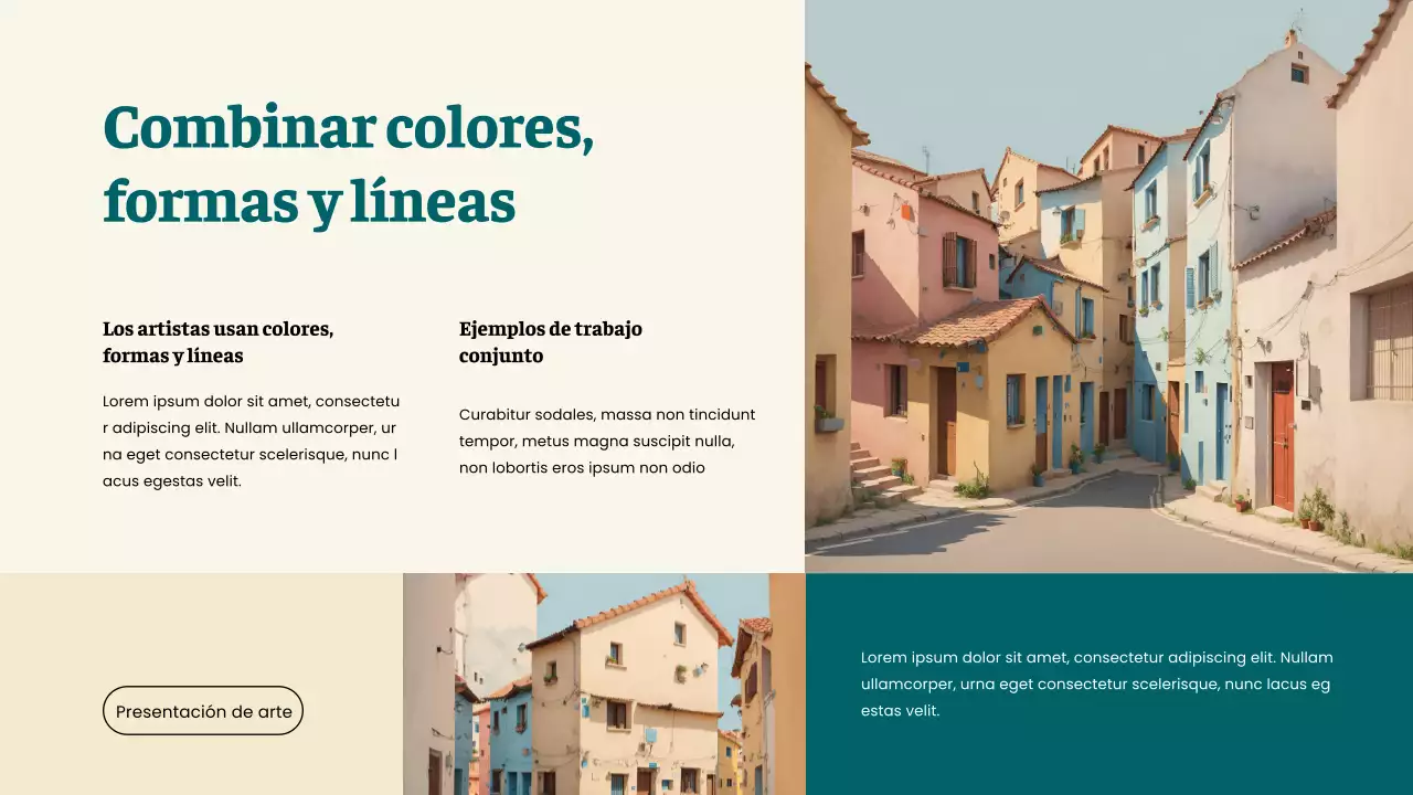 Amarillo Verde Simple La magia del arte Material de estudio