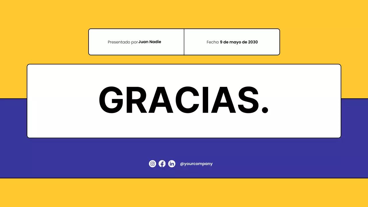 Encuesta de análisis de la competencia Yellow Modern