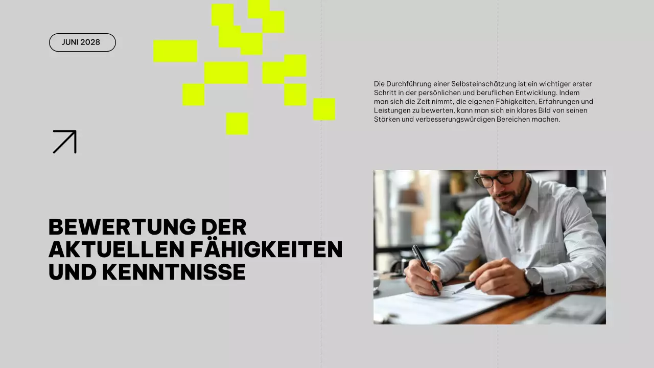 Grauer und kalkfarbener Trend zur Verbesserung des Studienplans Unterrichtsmaterial