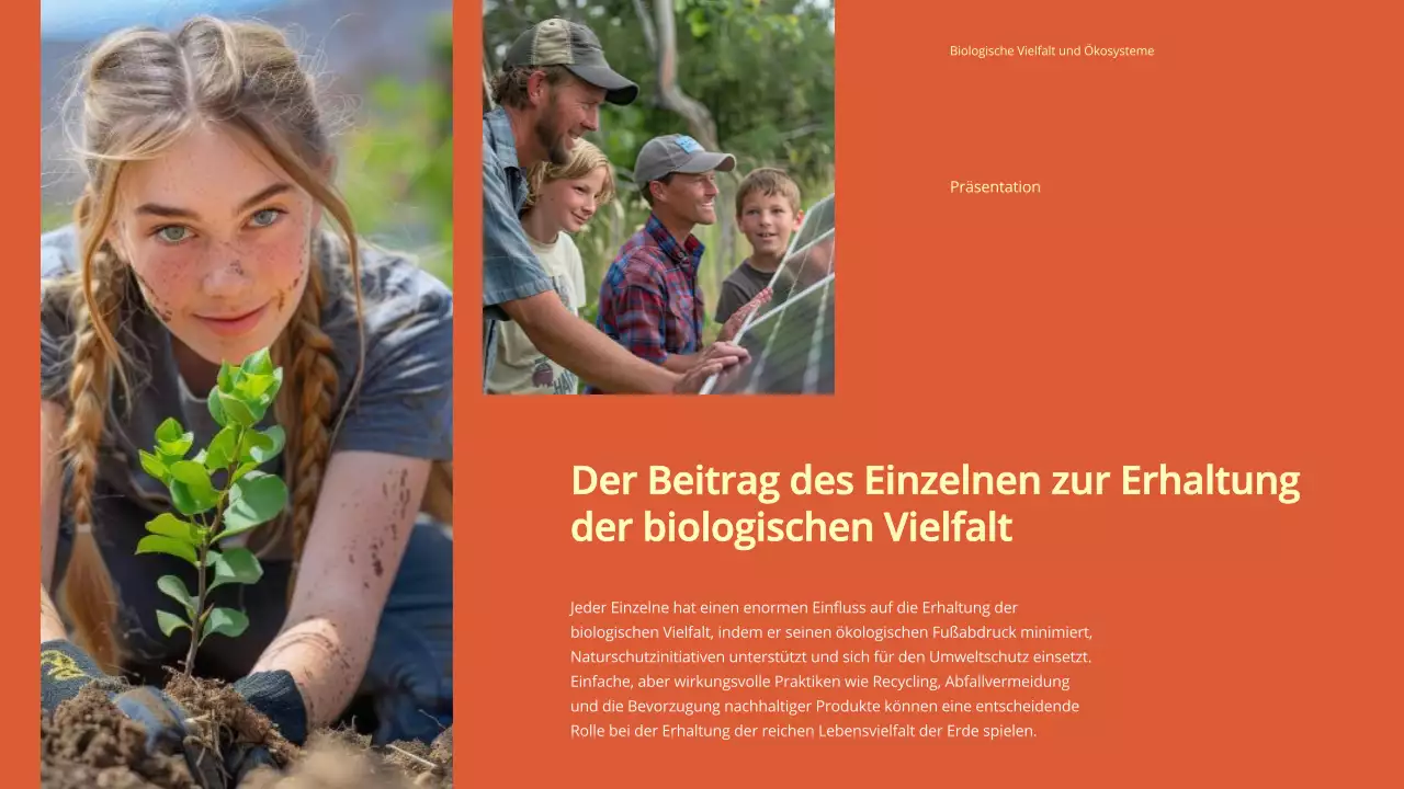 Green Modern Biodiversität und Ökosysteme Studienmaterial