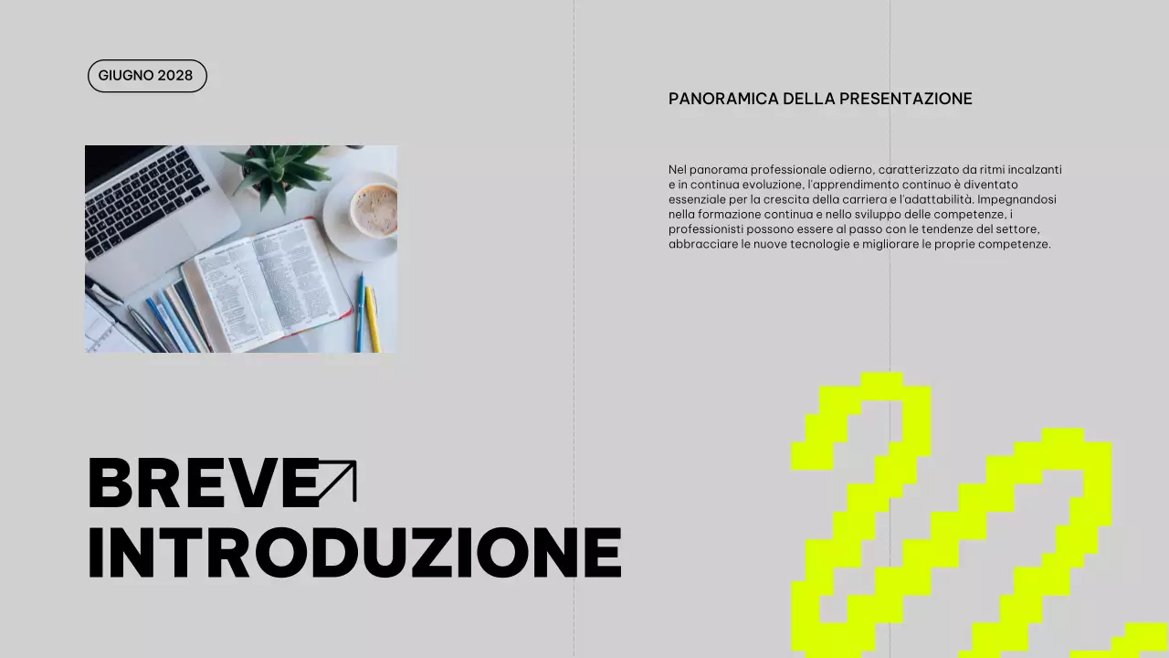 Materiale di classe del piano di studio per il miglioramento della tendenza al grigio e al lime