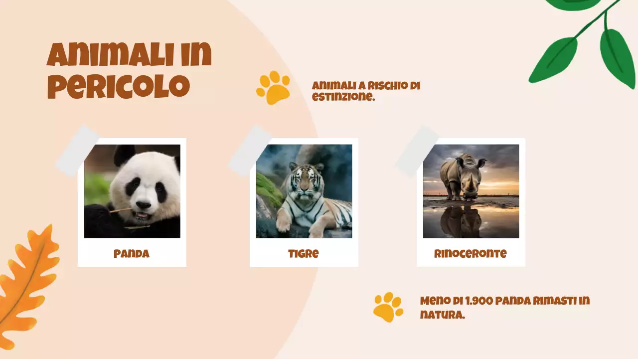 Animazione beige Alla scoperta degli animali Materiale di studio