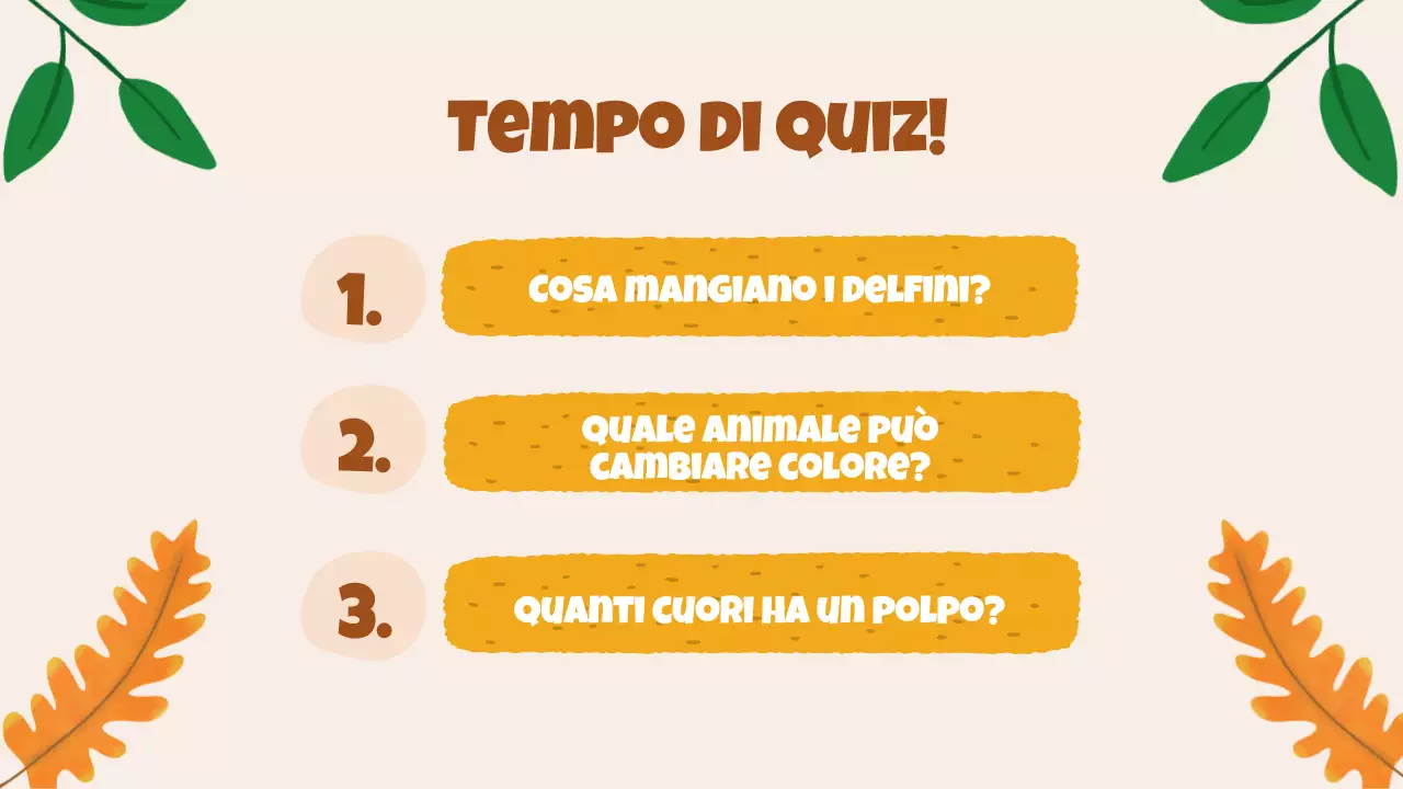 Animazione beige Alla scoperta degli animali Materiale di studio