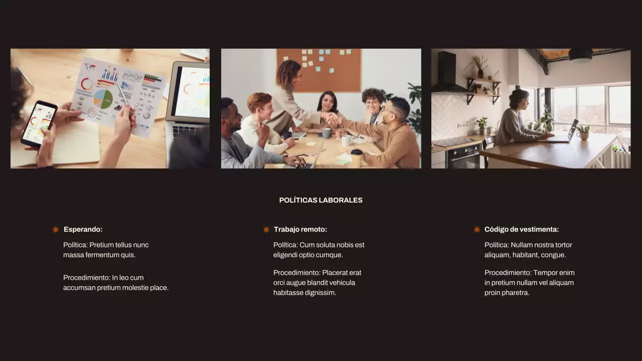 Guía de incorporación de nuevos empleados Black Ivory Minimal Modern