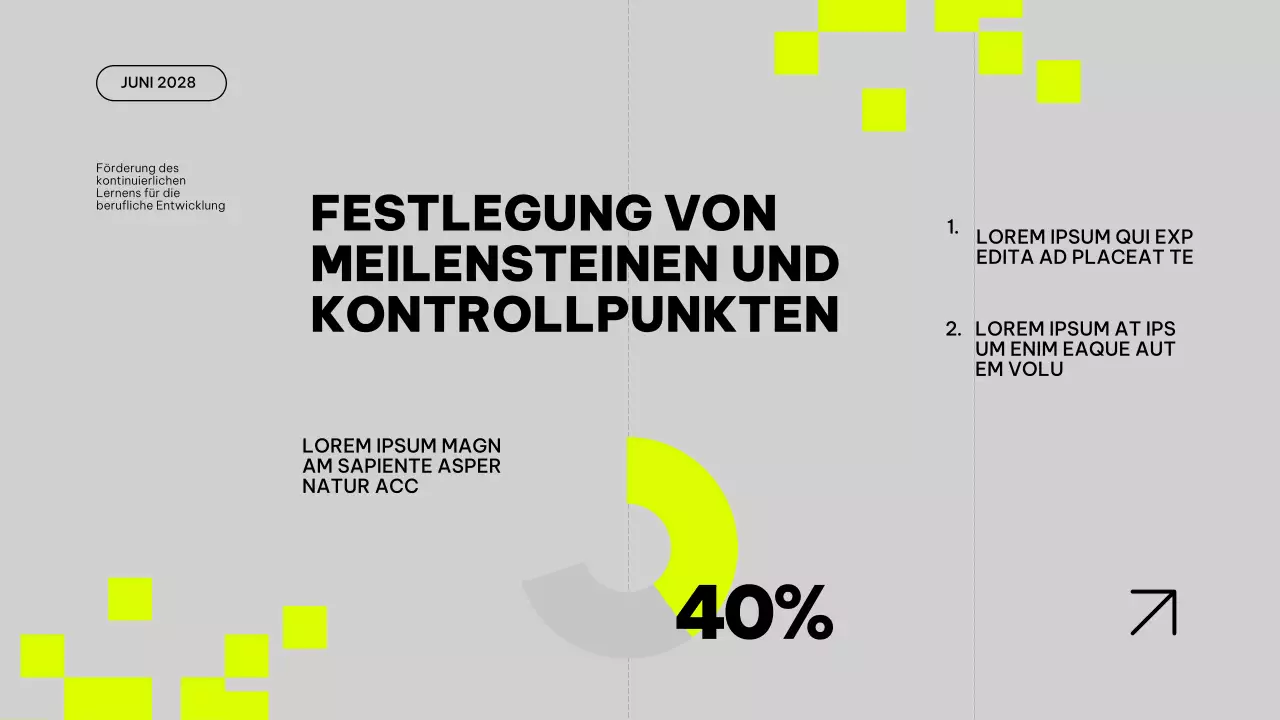 Grauer und kalkfarbener Trend zur Verbesserung des Studienplans Unterrichtsmaterial