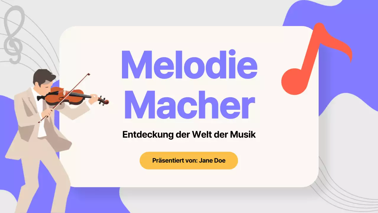 Lila Popmusik Melodienmacher Studienmaterialien