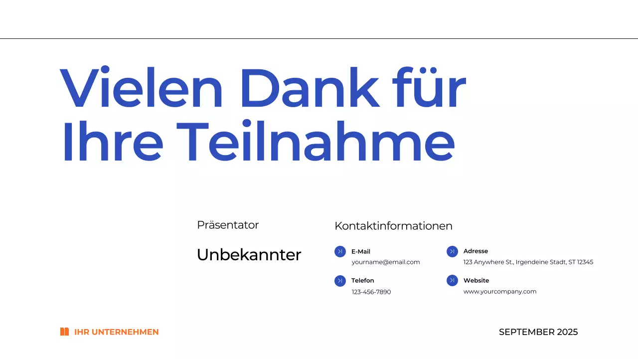 Blue Simple Time Management Plan Studienmaterialien