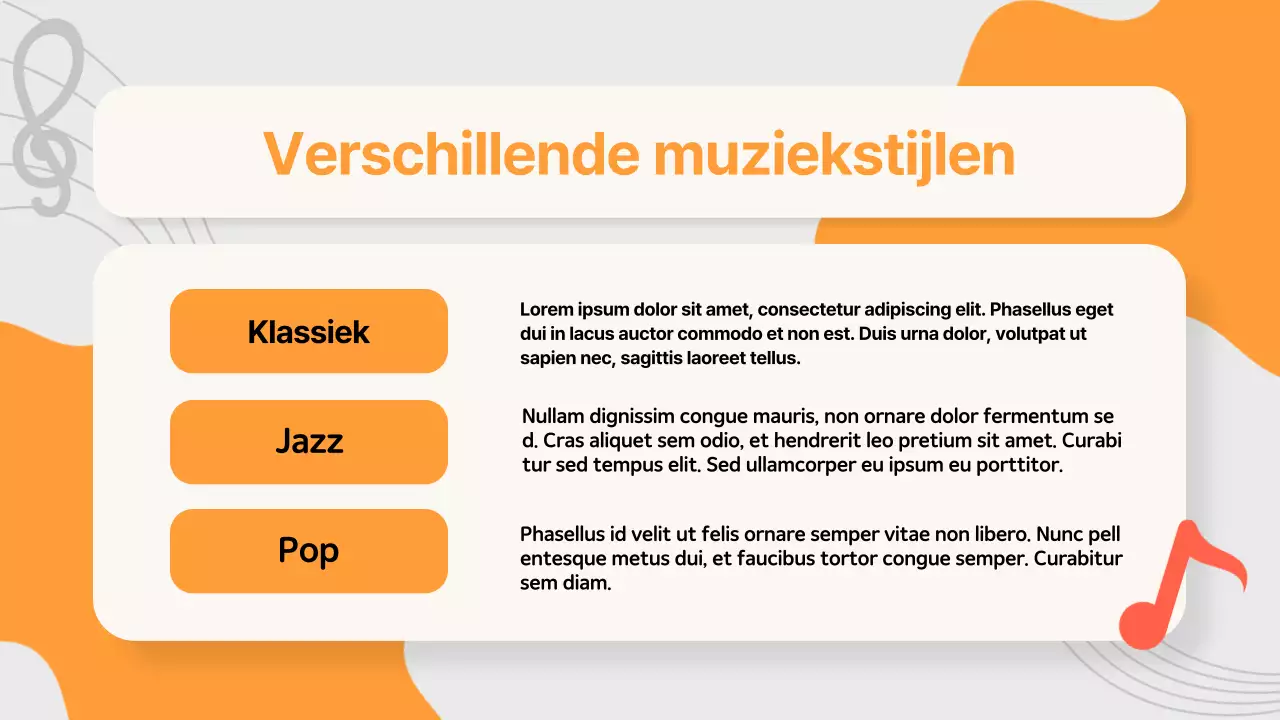 Paarse Popmuziek Melody Makers Studiemateriaal