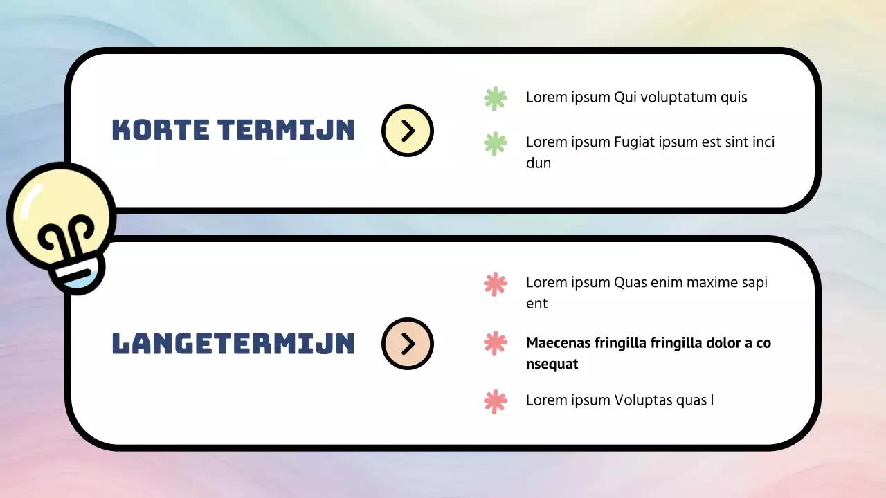 Rainbow Modern Feedback enquête