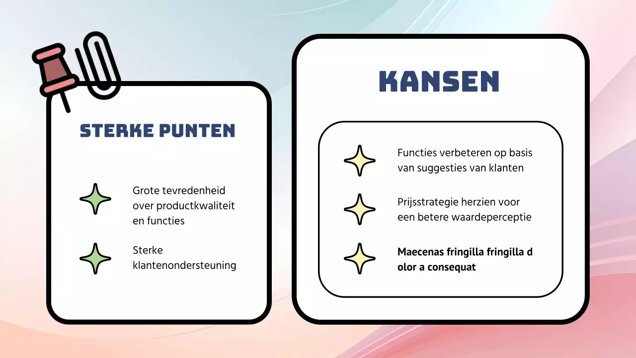 Rainbow Modern Feedback enquête