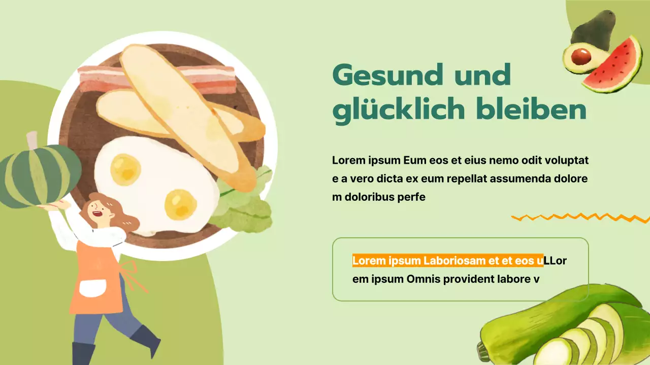 Green Simple Ernährung und gesundes Leben Unterrichtsmaterial