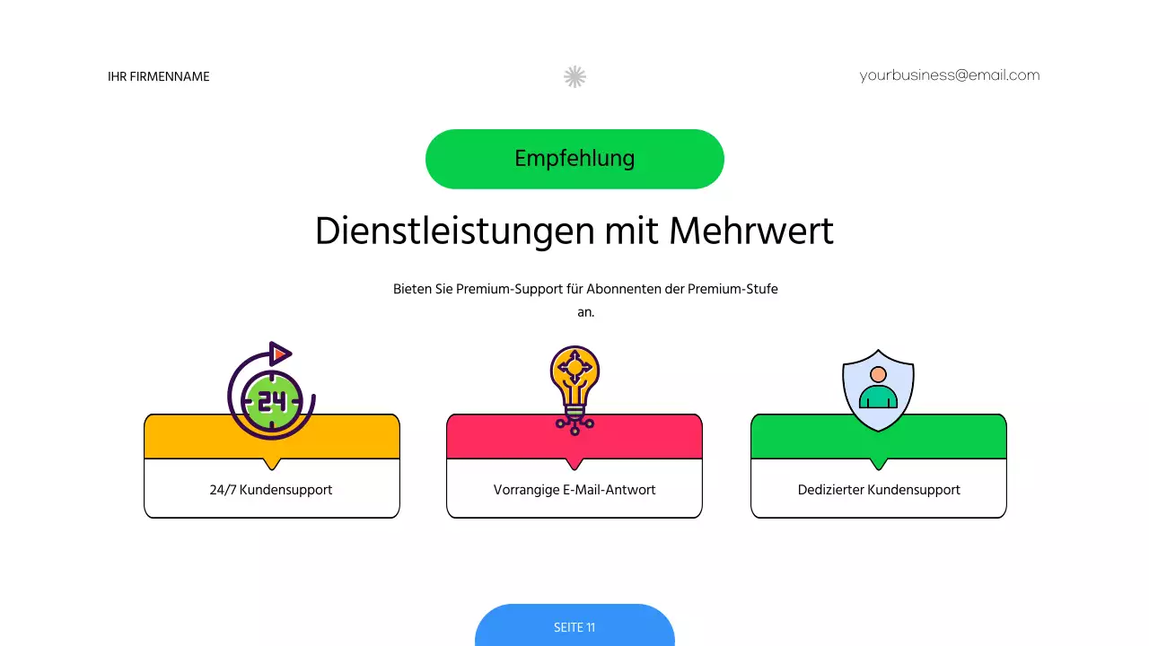 Rot-grüne Umfrage zur modernen Preisstrategie für Unternehmen