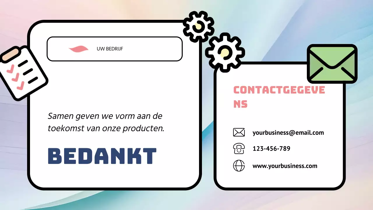 Rainbow Modern Feedback enquête